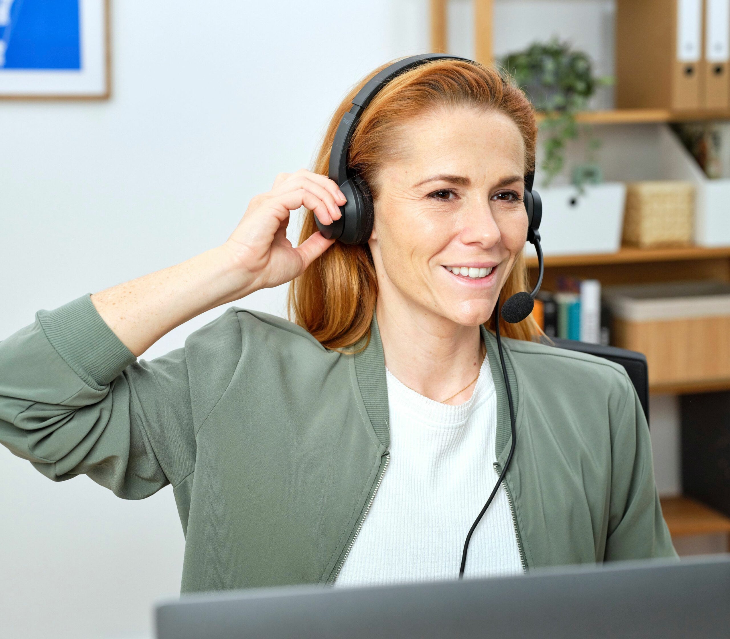Trust HS-260 Headset - USB headset voor kantoor en calls – Lichtgewicht ontwerp – Verstelbare microfoon – business model - Zwart - Afbeelding 9