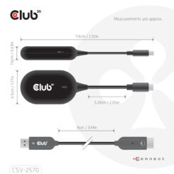 CLUB3D Wireless USB-C® to HDMI™ - Afbeelding 8