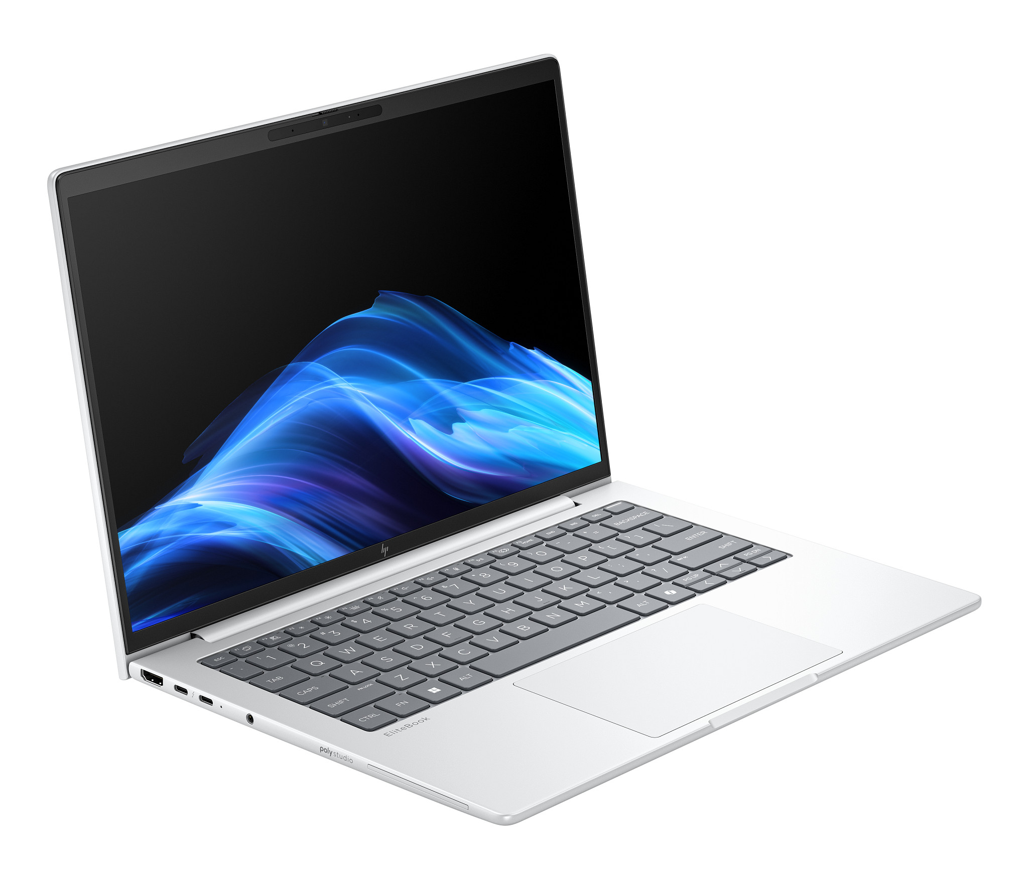 HP EliteBook 8 G1i 14 AI Intel Core Ultra 5 225U Laptop 35,6 cm (14") WUXGA 16 GB DDR5-SDRAM 512 GB SSD Wi-Fi 6E (802.11ax) Windows 11 Pro AI PC Zilver - Afbeelding 4