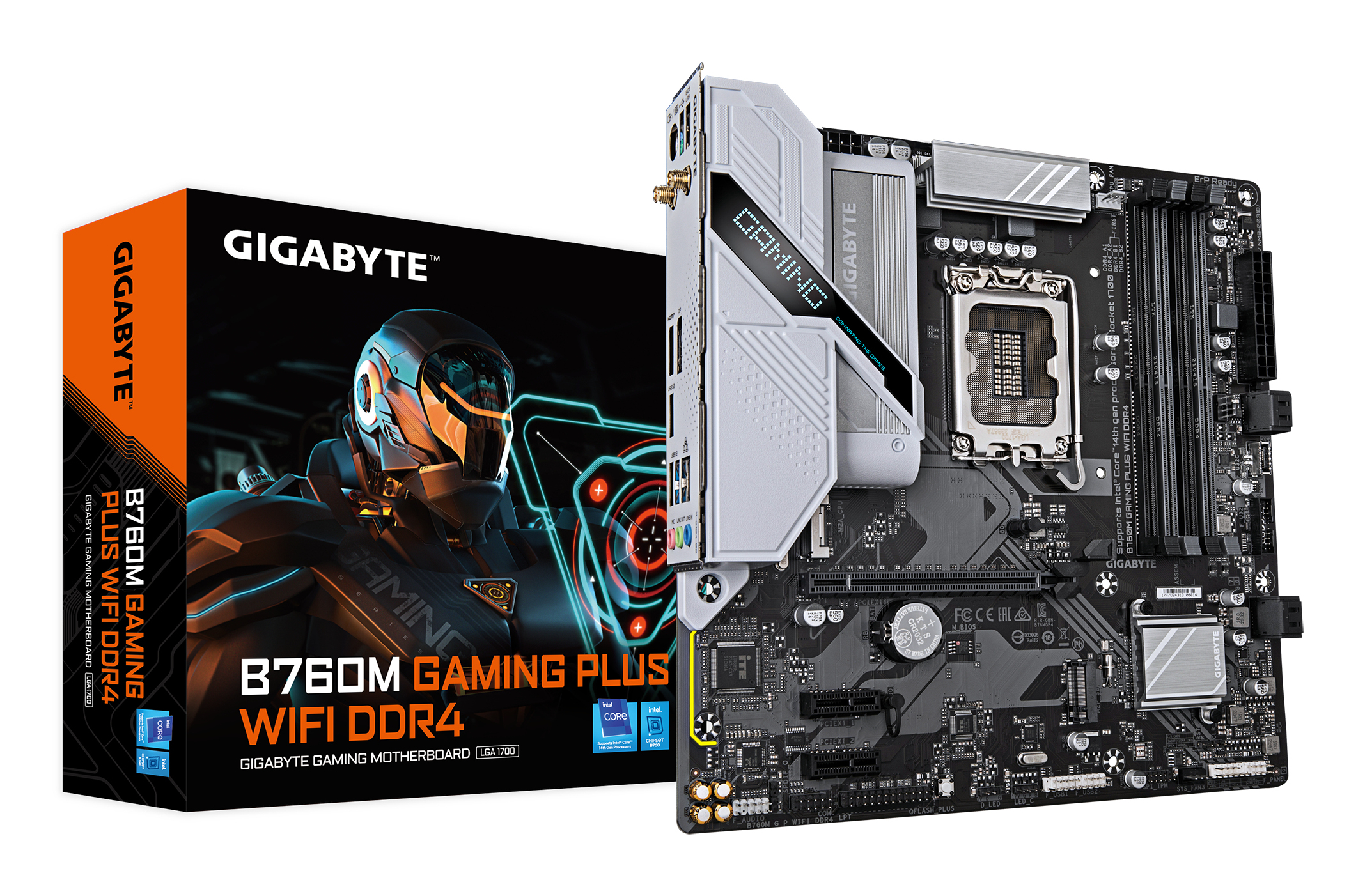 GIGABYTE B760M GAMING PLUS WIFI DDR4 Intel B760 LGA 1700 micro ATX - Afbeelding 2