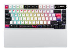 ASUS ROG Azoth X toetsenbord Gamen USB + RF Wireless + Bluetooth QWERTZ Wit