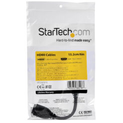 StarTech.com 15 cm High Speed HDMI port saver kabel 4K 60Hz - Afbeelding 5