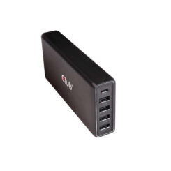 CLUB3D USB Type A and C Power Charger, 5 ports up to 111W - Afbeelding 3