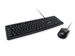 Equip 245202 toetsenbord Inclusief muis Kantoor USB QWERTY Portugees Zwart - Afbeelding 2