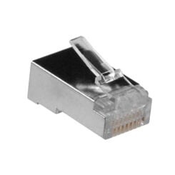 ACT RJ45 (8P/8C) afgeschermde modulaire connector voor ronde kabel met soepele aders - Afbeelding 5