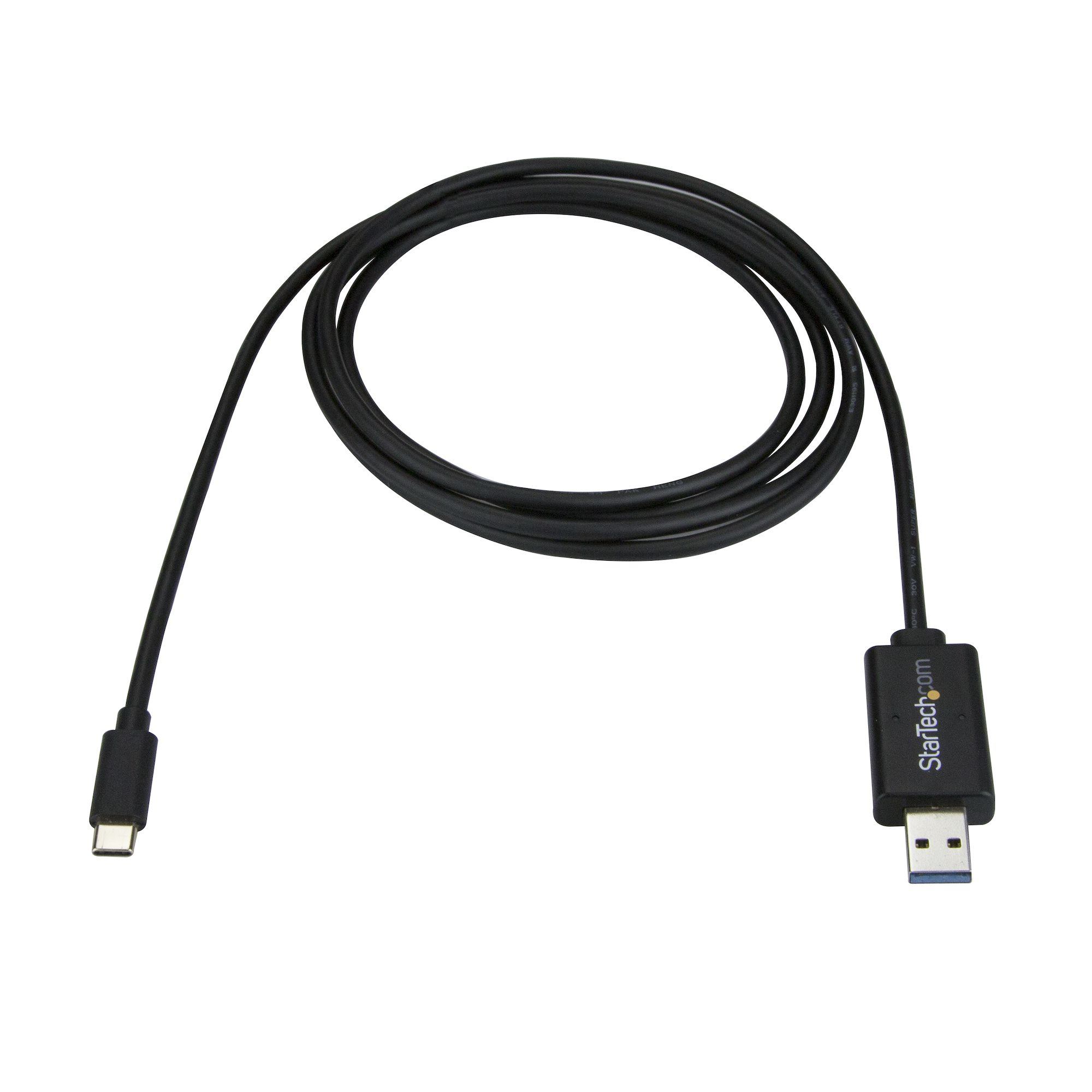 StarTech.com USB-C naar USB-A Data Transfer Kabel voor Mac en Windows, USB 3.0 (5Gbps), Windows Easy Transfer Kabel, Mac Data Transfer - Afbeelding 4