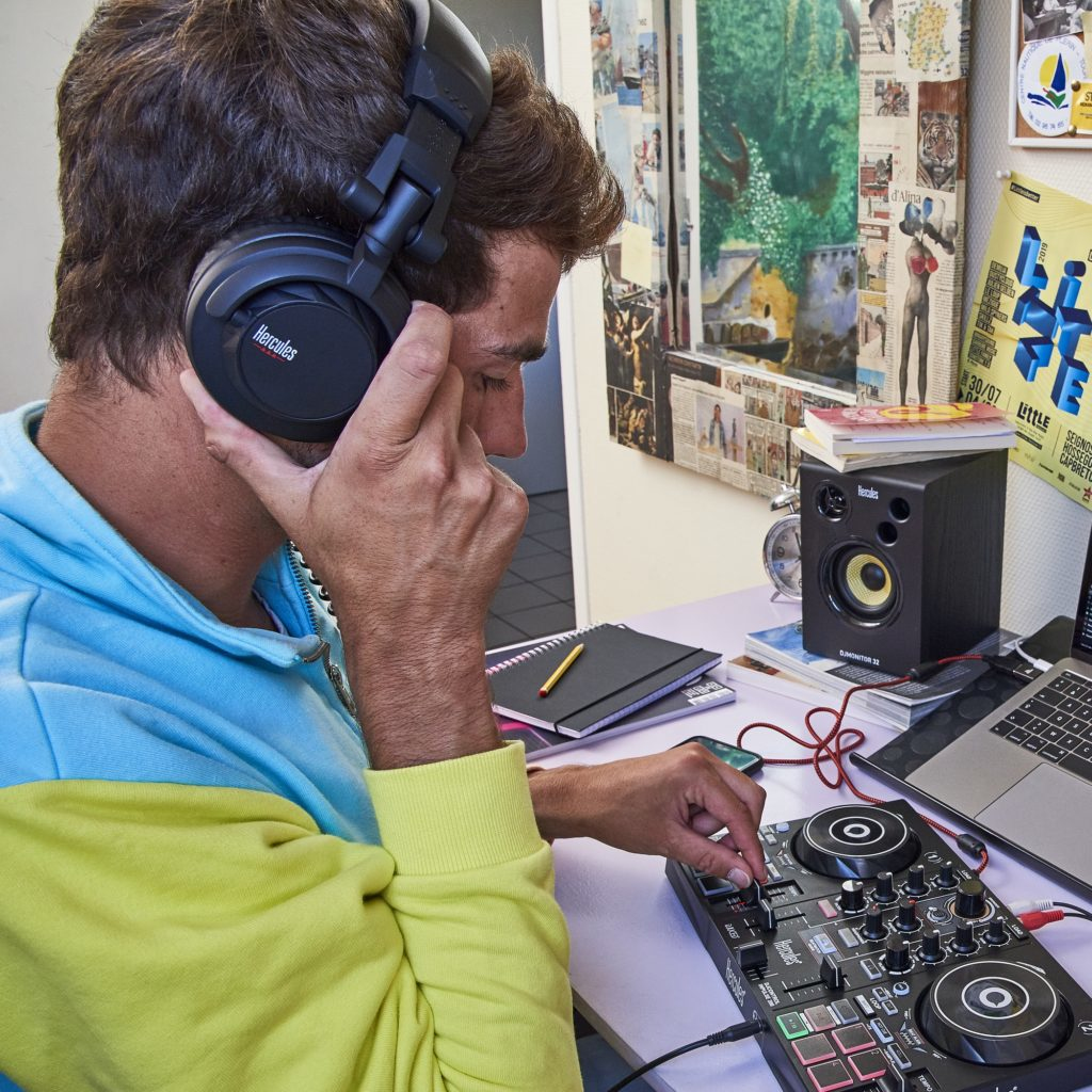 Hercules HDP DJ45 Hoofdtelefoons Bedraad Hoofdband Muziek Zwart - Afbeelding 7