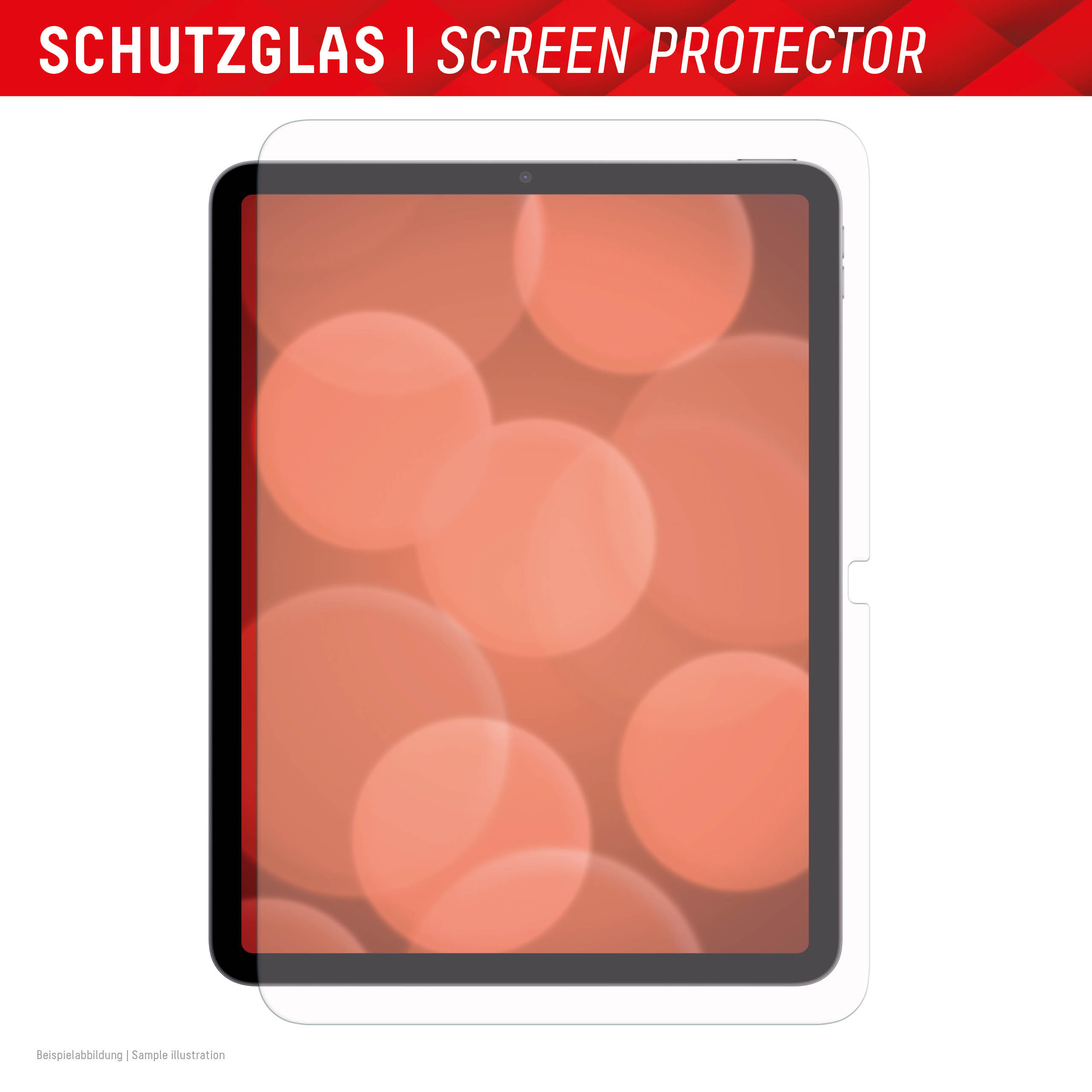 Displex 01962 schermbeschermer voor tablets Doorzichtige schermbeschermer Apple 1 stuk(s) - Afbeelding 5