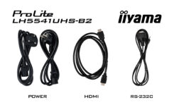 iiyama LH5541UHS-B2 beeldkrant Kiosk-ontwerp 138,7 cm (54.6") LCD 500 cd/m² 4K Ultra HD Zwart Type processor 24/7 - Afbeelding 18