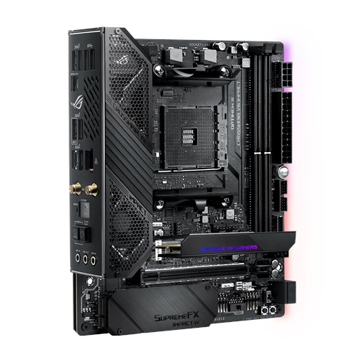 ASUS ROG Crosshair VIII Impact AMD X570 Socket AM4 Mini DTX - Afbeelding 4