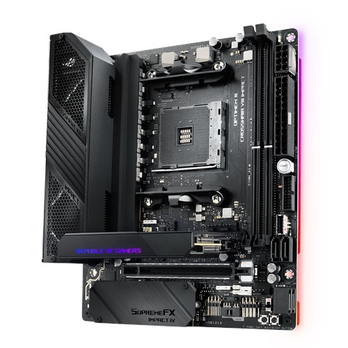 ASUS ROG Crosshair VIII Impact AMD X570 Socket AM4 Mini DTX - Afbeelding 3