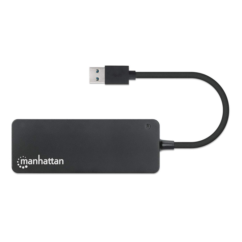 Manhattan USB-A 4-poorts hub, 4× USB-A, 5 Gbps (USB 3.0), USB-gevoed (geen externe voeding vereist), equivalent aan ST4300PBU3 & ST4300MINU3B - Afbeelding 5