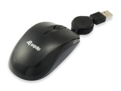 Equip 245103 muis Reizen Ambidextrous USB Type-A Optisch 1000 DPI