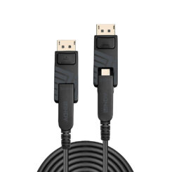 Lindy 38480 DisplayPort kabel 10 m Mini DisplayPort Zwart - Afbeelding 2