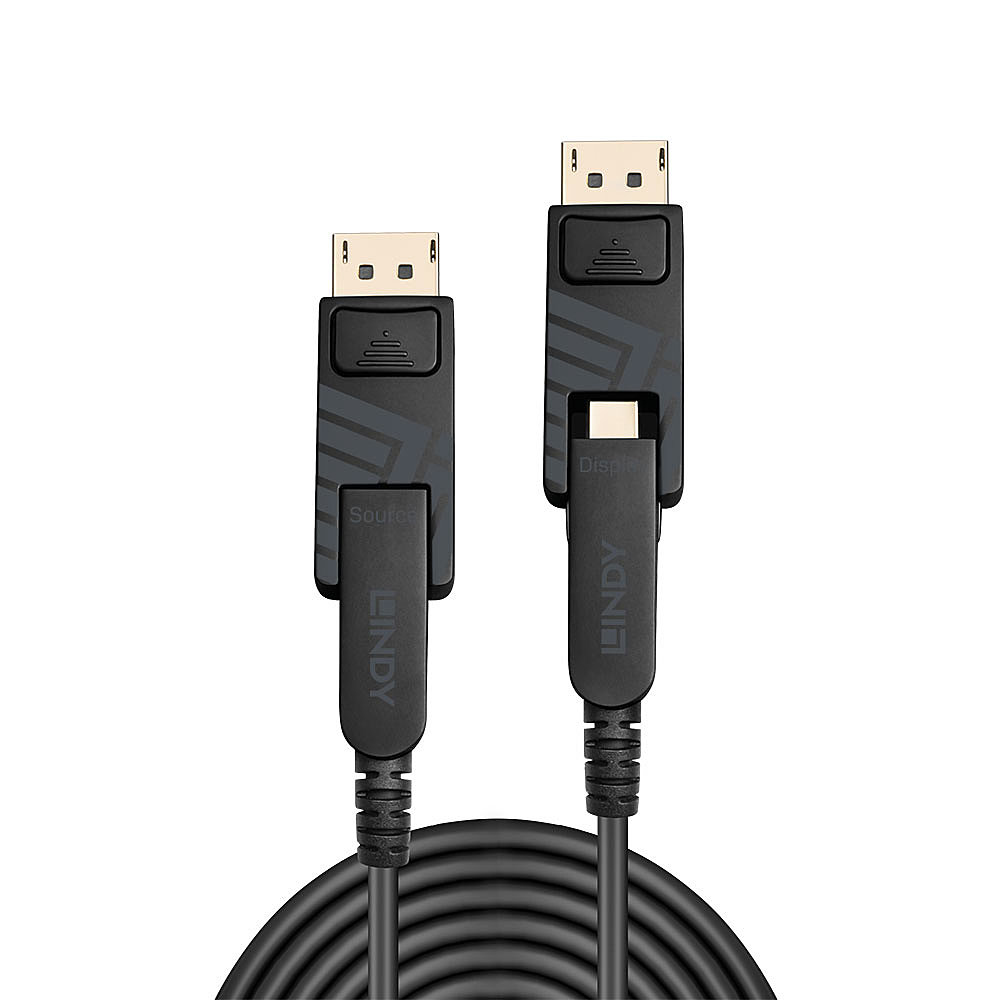 Lindy 38480 DisplayPort kabel 10 m Mini DisplayPort Zwart - Afbeelding 2