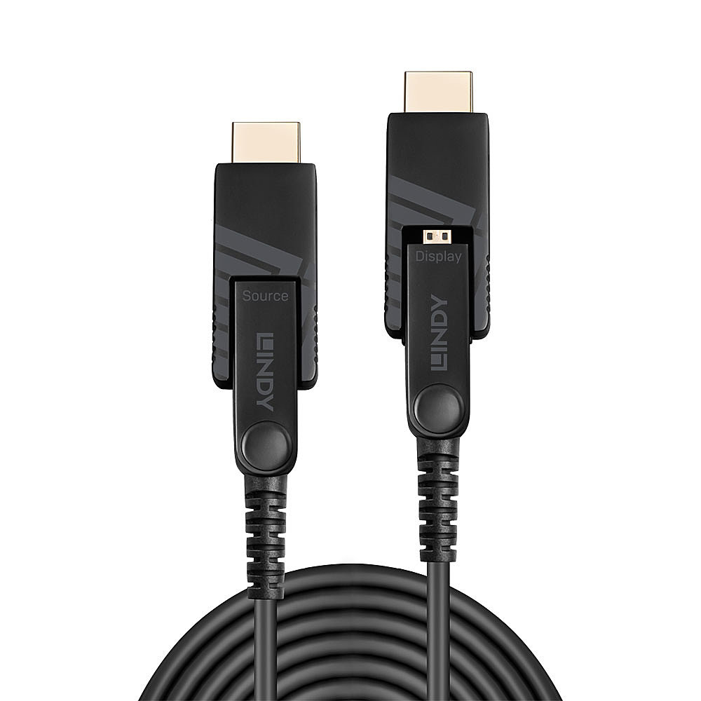 Lindy 38324 HDMI kabel 50 m HDMI Type D (Micro) Zwart - Afbeelding 2