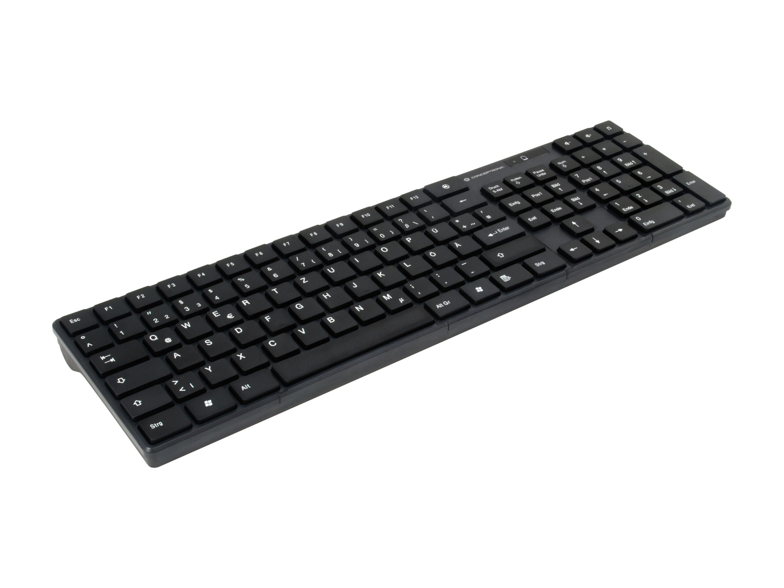 Conceptronic ORAZIO01DE toetsenbord Inclusief muis Thuis RF Draadloos QWERTZ Duits Zwart - Afbeelding 4