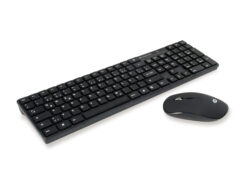 Conceptronic ORAZIO01DE toetsenbord Inclusief muis Thuis RF Draadloos QWERTZ Duits Zwart - Afbeelding 2