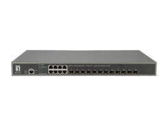 LevelOne GTL-2091 Managed L3 Gigabit Ethernet (10/100/1000) Grijs