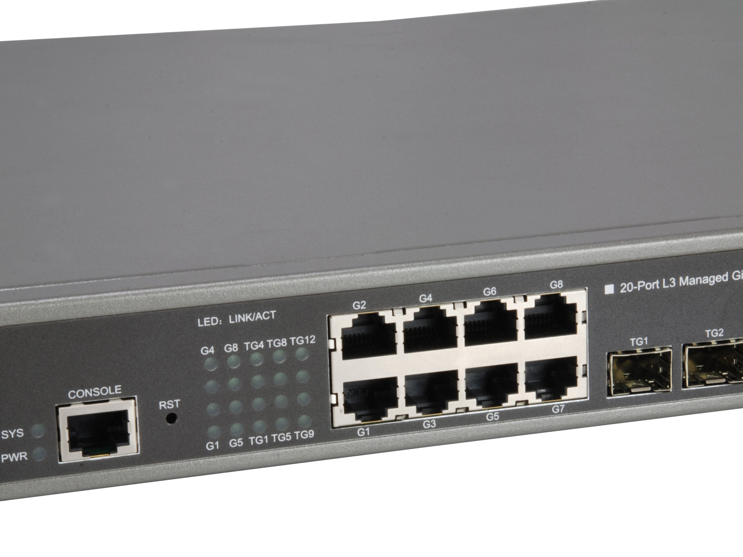 LevelOne GTL-2091 Managed L3 Gigabit Ethernet (10/100/1000) Grijs - Afbeelding 7