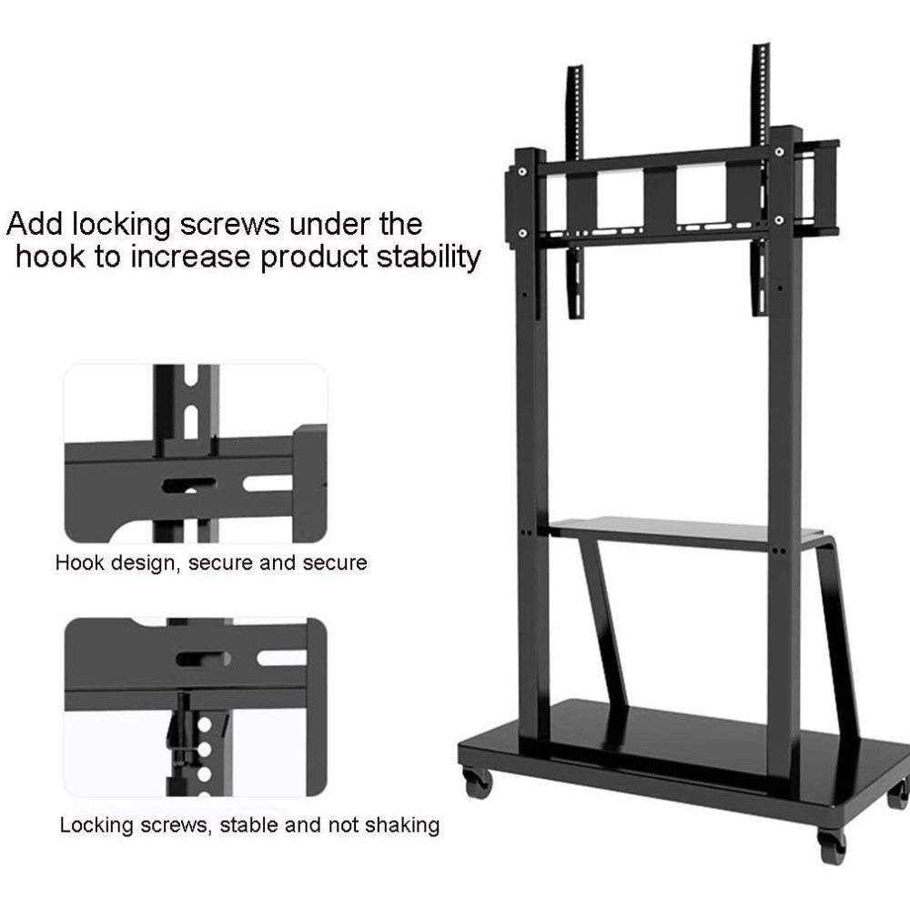 Techly ICA-TR30 bevestiging voor signage-beeldschermen 2,54 m (100") Zwart - Afbeelding 9