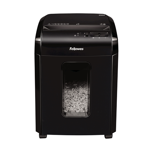 Fellowes Powershred 10M papiervernietiger Microversnippering Zwart - Afbeelding 5