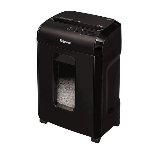 Fellowes Powershred 10M papiervernietiger Microversnippering Zwart - Afbeelding 2