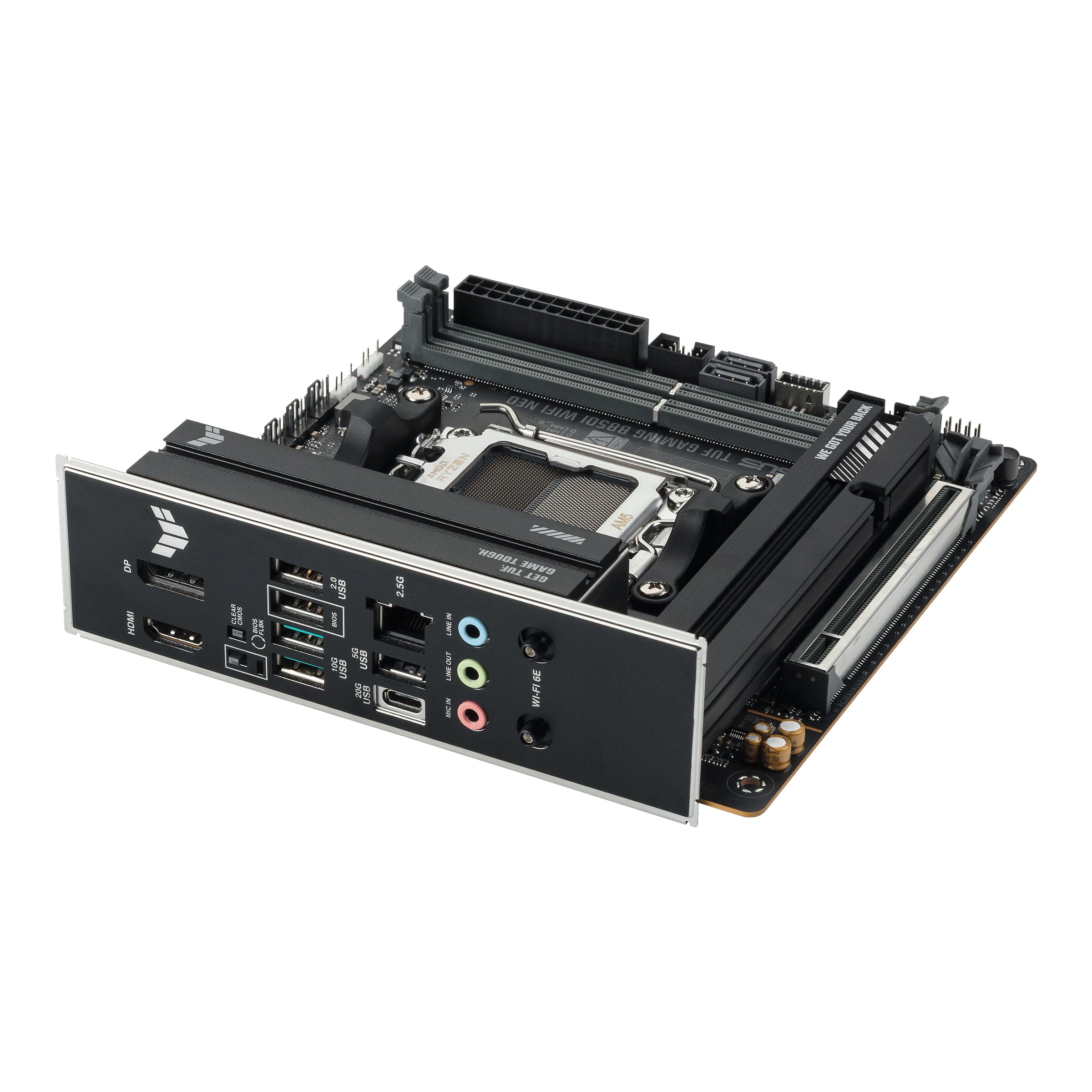 ASUS TUF GAMING B850I WIFI NEO AMD B850 Socket AM5 mini ITX - Afbeelding 11