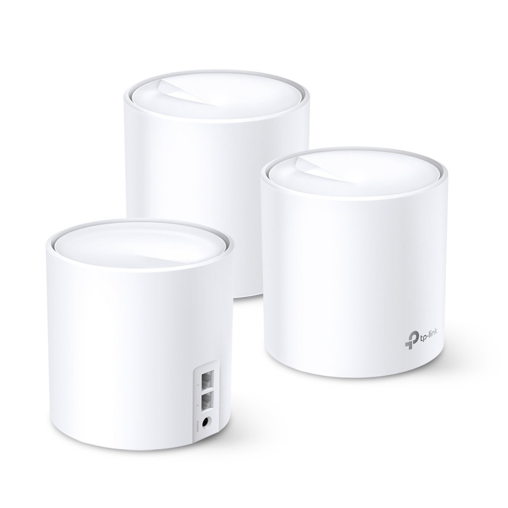 TP-Link Deco X60 Dual-band (2.4 GHz / 5 GHz) Wi-Fi 6 (802.11ax) Wit 2 Intern - Afbeelding 3