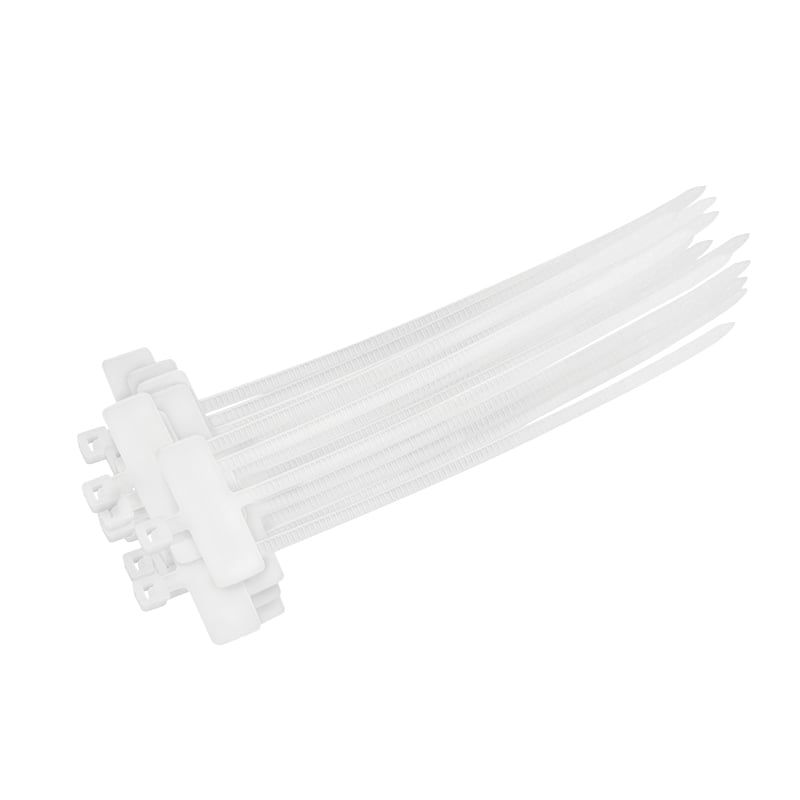 LogiLink KAB0069 kabelbeheersysteem Bureau Kabelbindmontage Transparant 100 stuk(s) - Afbeelding 2