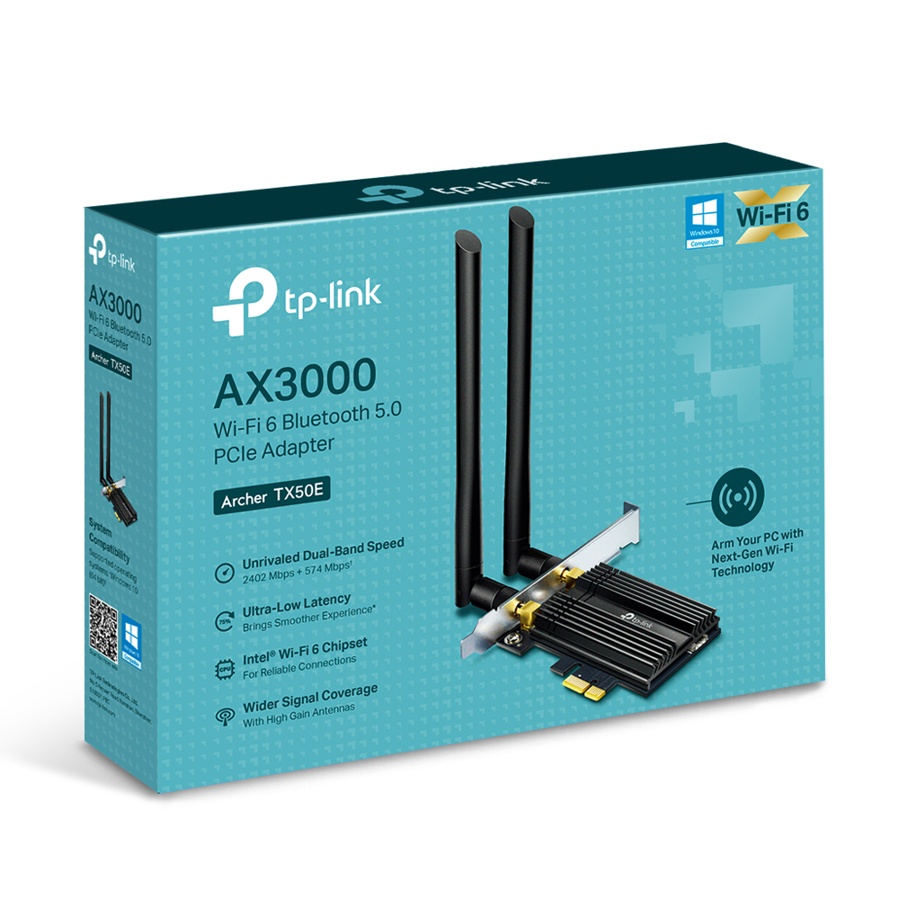 TP-Link Archer TX50E WLAN / Bluetooth 2402 Mbit/s - Afbeelding 3