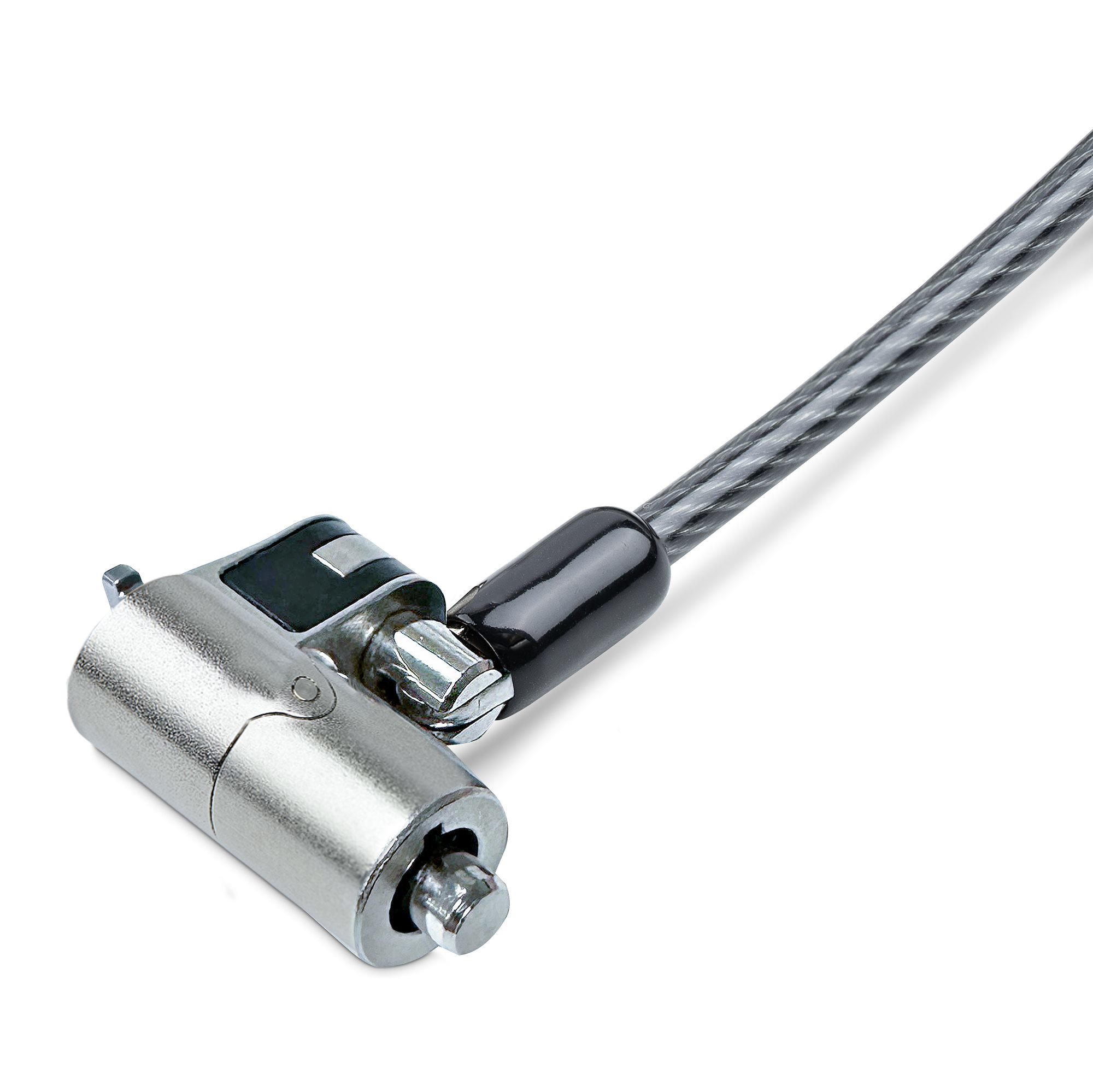 StarTech.com NANOK-LAPTOP-LOCK kabelslot Zwart, Zilver 2 m - Afbeelding 4