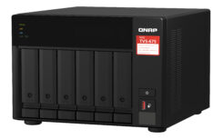 QNAP TVS-675 NAS Tower ZhaoXin KaiXian KX-6000 KX-U6580 8 GB DDR4 0 TB QuTS hero Zwart - Afbeelding 6