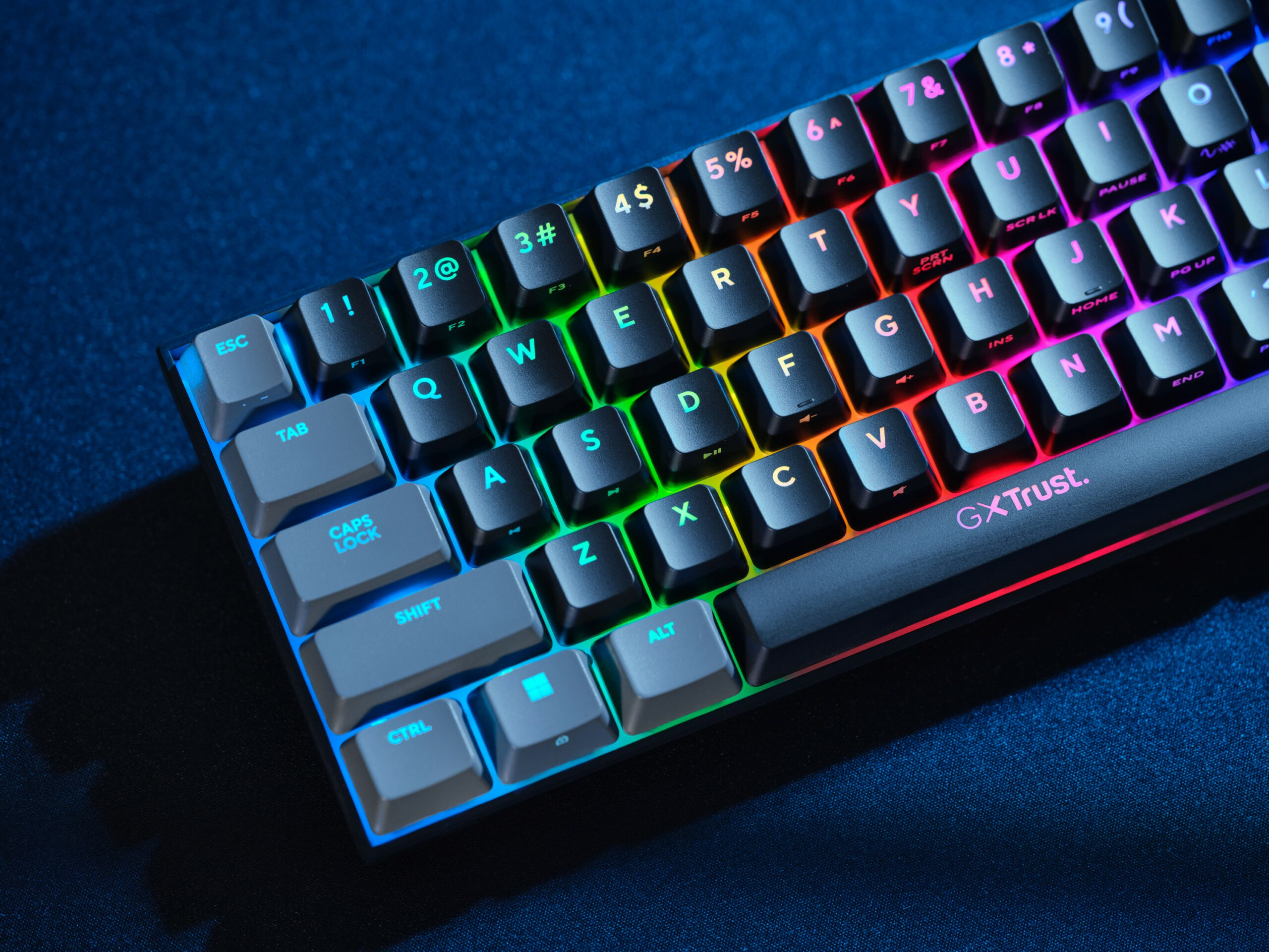 Trust GXT 923 YBAR Gaming Muis - Draadloze gamingmuis – 6 programmeerbare knoppen – 7200 DPI – Zwart - Afbeelding 10
