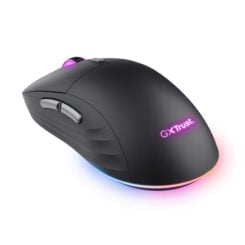 Trust GXT 926 Redex II Draadloze gamingmuis – draadloze gaming muis – RF draadloos – RGB‑verlichting – Rechtshandig – Zwart - Afbeelding 3