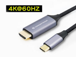 Conceptronic ABBY10G video kabel adapter 2 m USB Type-C HDMI Grijs - Afbeelding 6