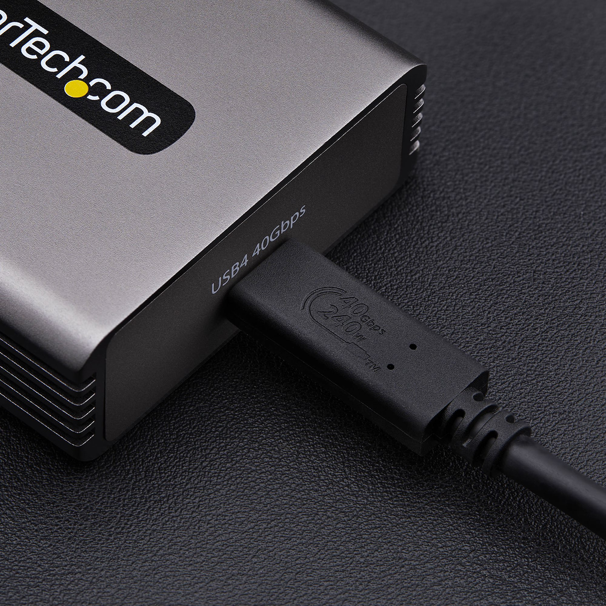 StarTech.com USB4 naar Ethernet Adapter, 10GbE, Multi-Gigabit, Thunderbolt Compatibel, 10GBASE-T/5G/2.5G NIC, 10G LAN Adapter, 0,5m USB4 Kabel, Win/Mac, TAA - Afbeelding 8