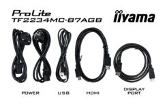 iiyama ProLite TF2234MC-B7AGB computer monitor 54,6 cm (21.5") 1920 x 1080 Pixels Full HD LED Touchscreen Multi-gebruiker Zwart - Afbeelding 12