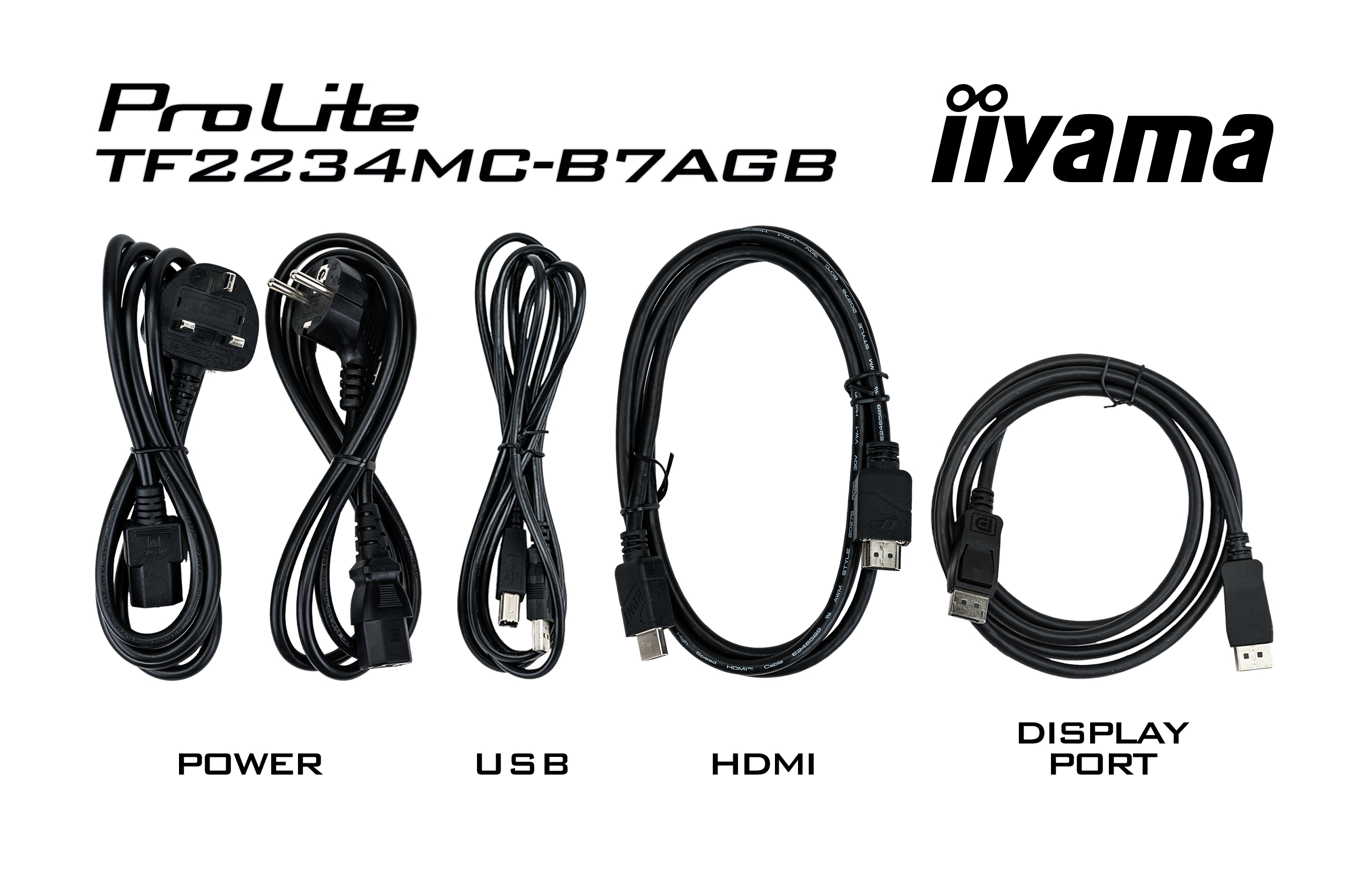 iiyama ProLite TF2234MC-B7AGB computer monitor 54,6 cm (21.5") 1920 x 1080 Pixels Full HD LED Touchscreen Multi-gebruiker Zwart - Afbeelding 12