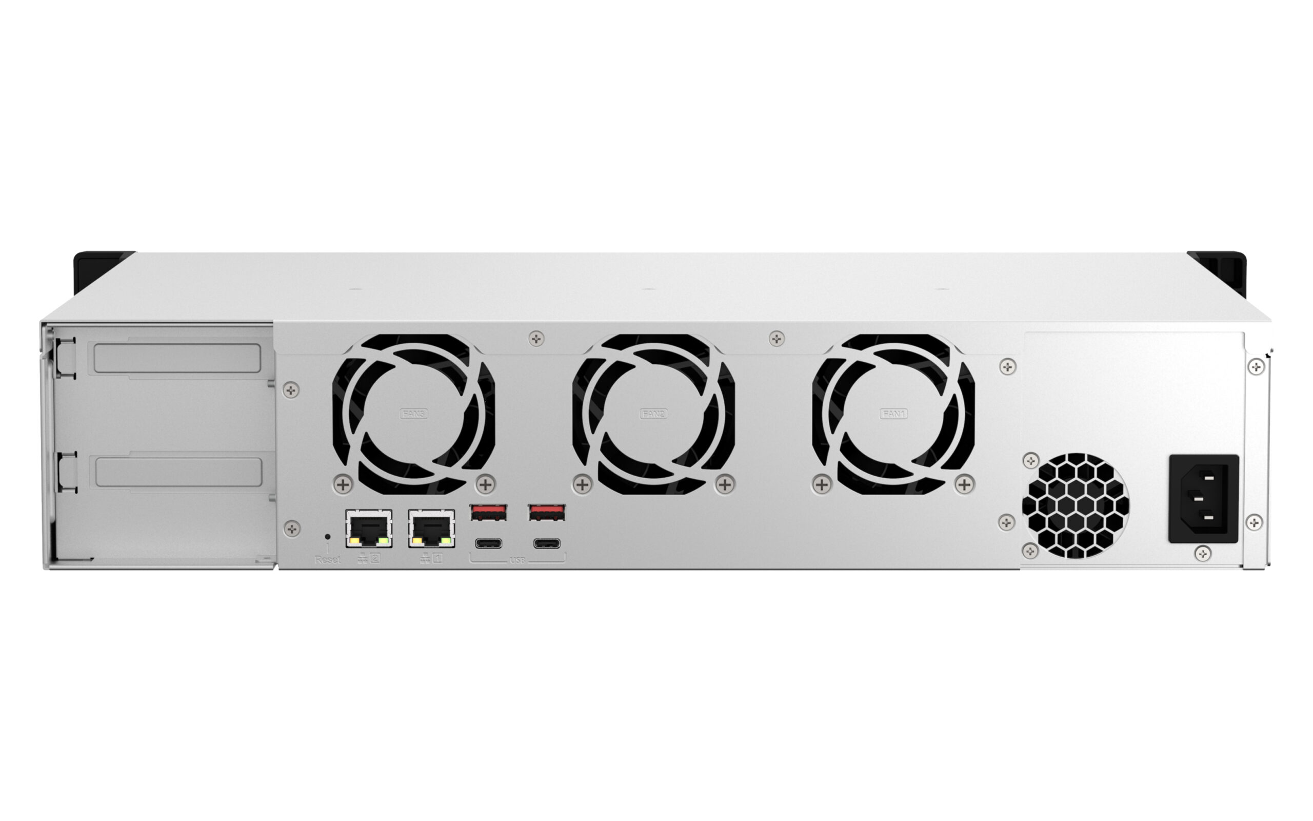 QNAP TS-873AEU-4G data-opslag-server NAS Rack (2U) Ryzen Embedded V1500B 4 GB DDR4 0 TB QuTS hero Zwart - Afbeelding 7