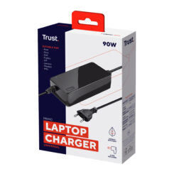 Trust Primo 70W Universele laptop‑lader – laptop‑oplader – universele laptop‑adapter – met meerdere aansluitstukken – Zwart - Afbeelding 4