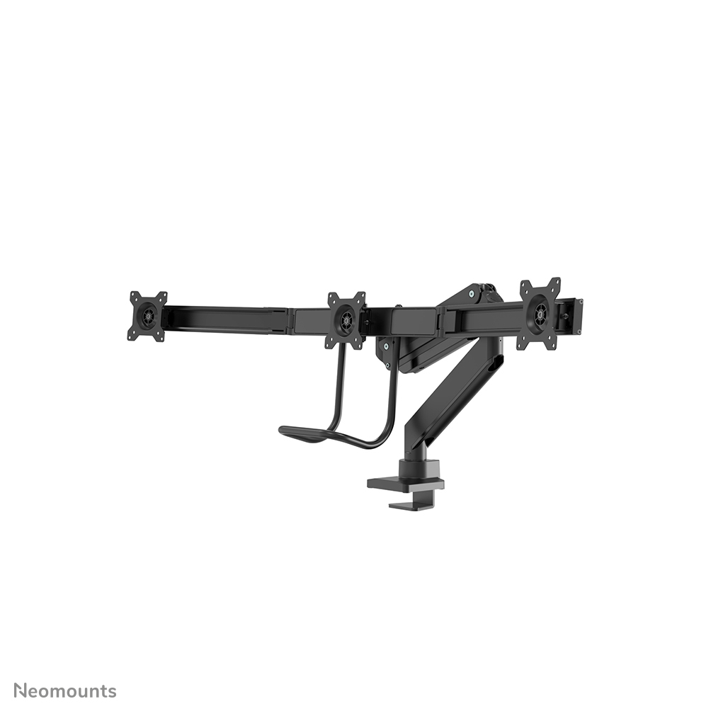 Neomounts NM-D775DX3BLACK Monitorarm 17-27" - gasveer - Topfix - 180°-stop - Afbeelding 3
