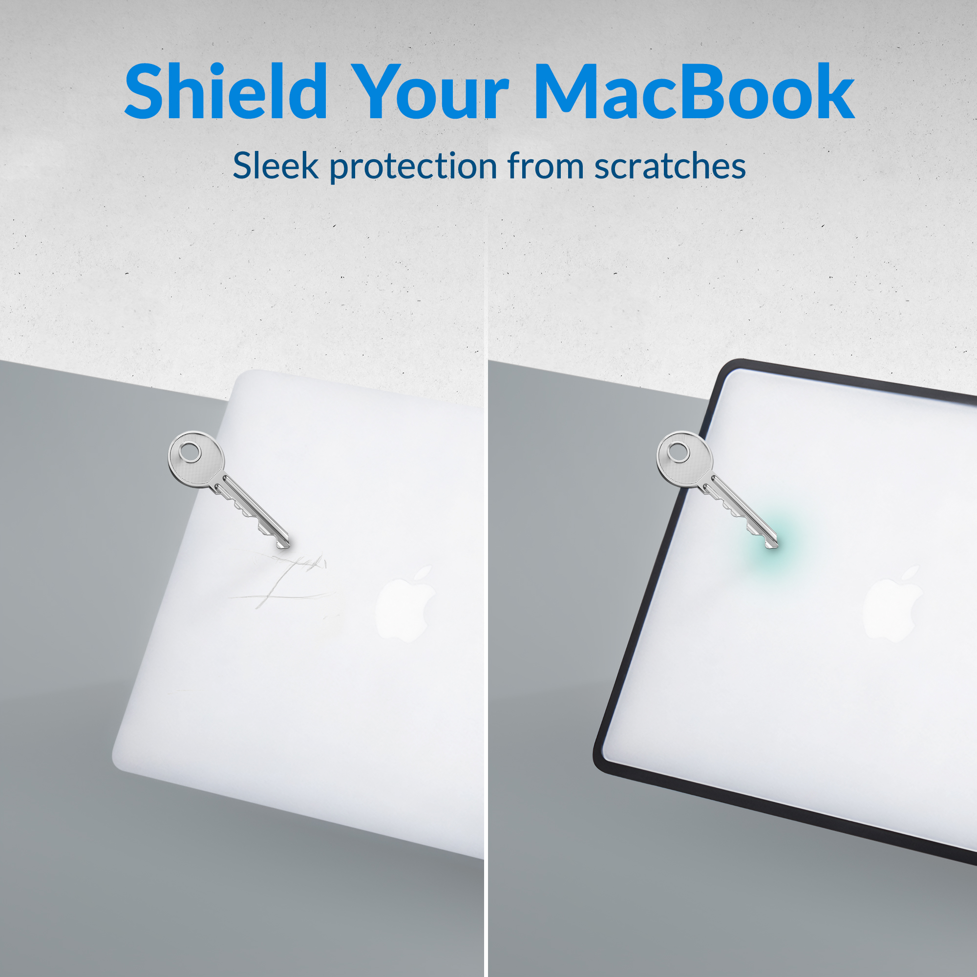 Mobilize Protection Cover for Apple MacBook Pro 13inch (2020 - 2024) Transparent Black - Afbeelding 9