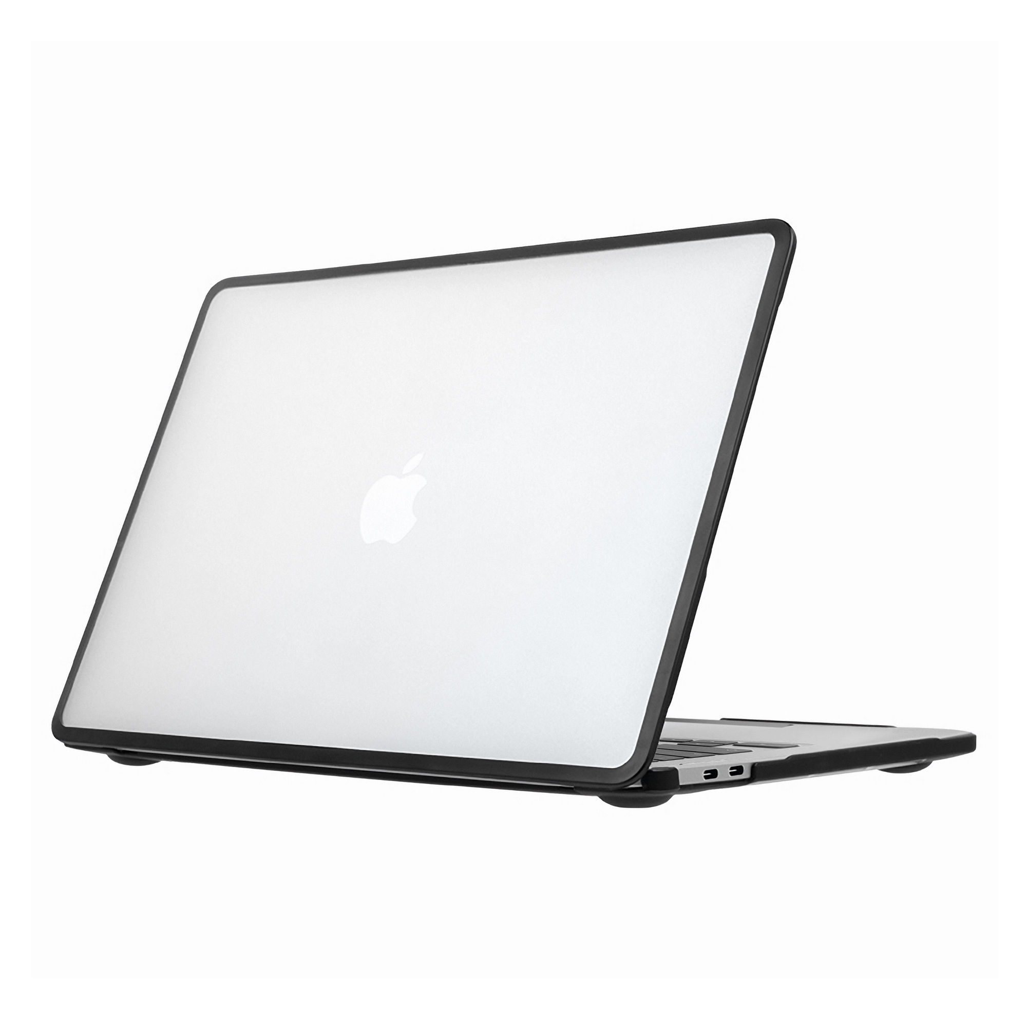 Mobilize Protection Cover for Apple MacBook Air 13inch (2018 - 2020) Transparent Black - Afbeelding 2
