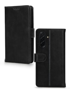 Mobilize Leather Wallet Samsung Galaxy A36 5G/A56 5G Black