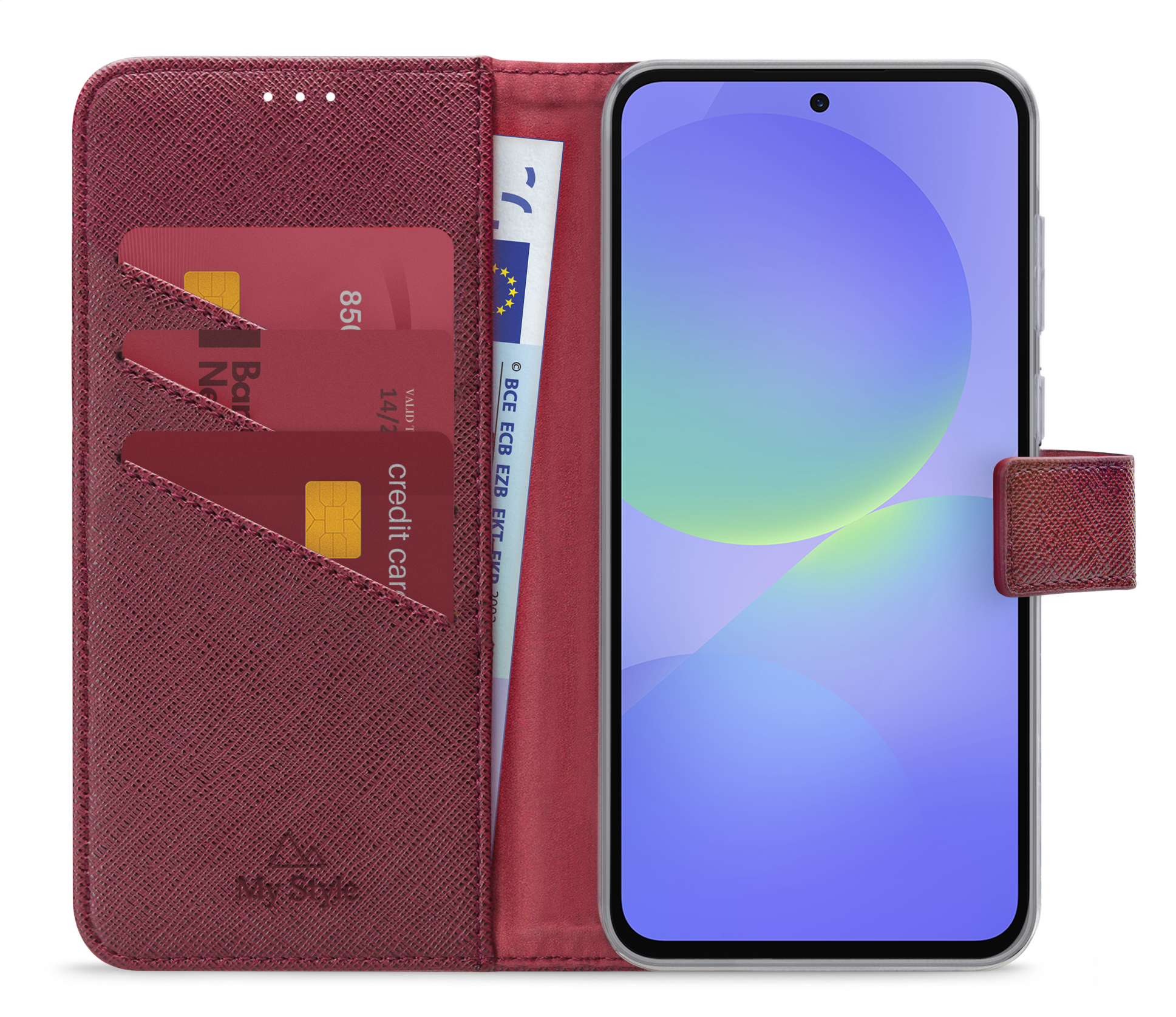 My Style Flex Wallet for Samsung Galaxy A36 5G/A56 5G Bordeaux