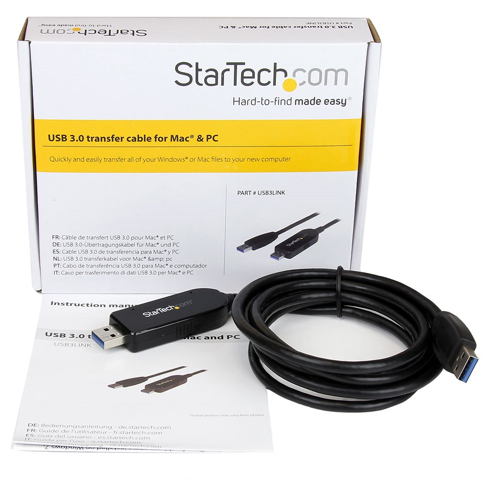 StarTech.com USB 3.0 Data Transfer Kabel voor Mac en Windows, 1,8m - Afbeelding 5