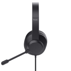 Trust Ayda Max Headset - Over-ear headset – Opklapbare microfoon – 3,5 mm aansluiting – Zwart - Afbeelding 7