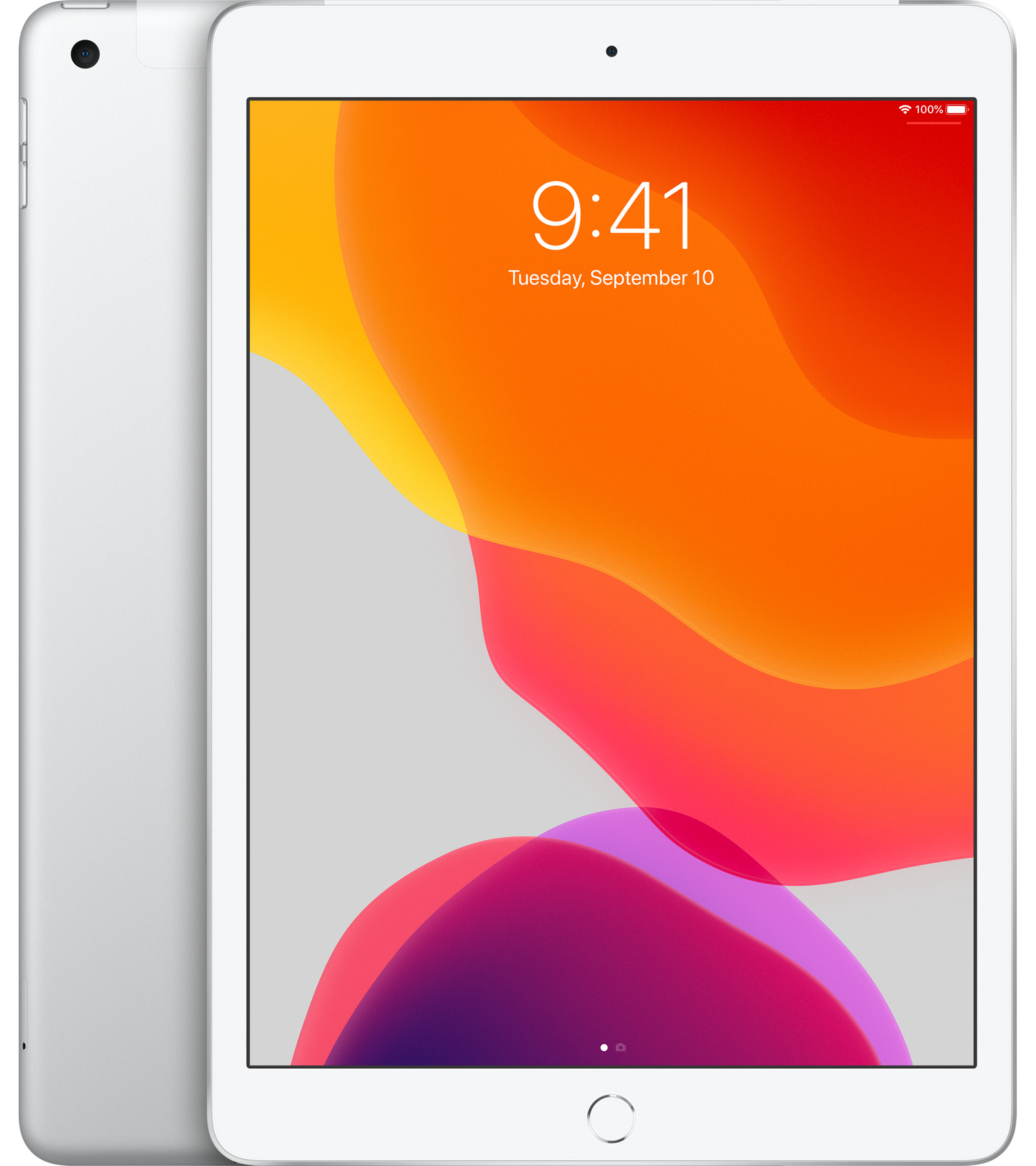 Forza Refurbished iPad 2019 32GB Silver Wifi + 4G - Licht gebruikt - Afbeelding 4