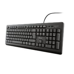 Trust Primo Stil Toetsenbord QWERTY - toetsenbord – stil typen – morsbestendig ontwerp – zwart